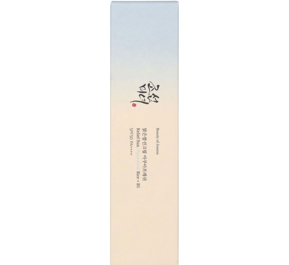 Beauty of Joseon Relief Sun Cream Aqua Fresh Rice + B5 50ml