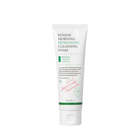 Axis-Y Sunday Morning Refreshing Cleansing Foam 120ml