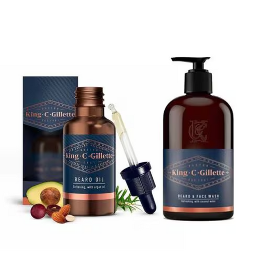 King C Gillette Bread Oil&Face Wash 2p